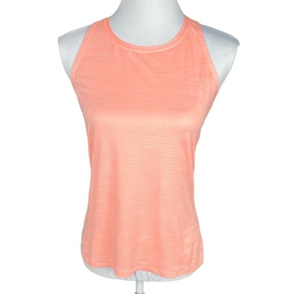 Athleta Ladies  High Neck Tank Peach Size XS - Picture 1 of 7